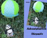 Adventskalender und Kinderzimmerdeko -Adventsballon- (Nähanleitung und Schnittmuster von shesmile)