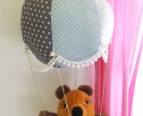 Kinderzimmer-Deko und Adventskalender -Adventsballon- (Nähanleitung und Schnittmuster von shesmile) Mit Füllwatte gefüllt kann der Ballon das ganze Jahr hängen bleiben :)