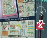 Adventskalender - Bildertürchen (Bastelanleitung und Druckvorlage von shesmile)