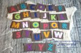 Buchstaben und Formen aus Stoff Letterello (Eine DIY Nähanleitung mit Schnittmuster für Buchstaben, Zahlen und über 30 verschiedene Formen von shesmile)