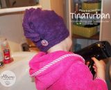 Haartrockentuch - Tina Turban (Eine Nähanleitung samt Schnittmuster von shesmile)