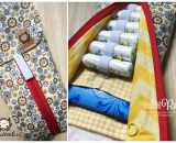 Täschchen für Slipeinlagen und Tampons - Rosi (Eine Nähanleitung und Schnittmuster von shesmile) Das Must-Have für jede Damenhandtasche einfach selbst nähen.
