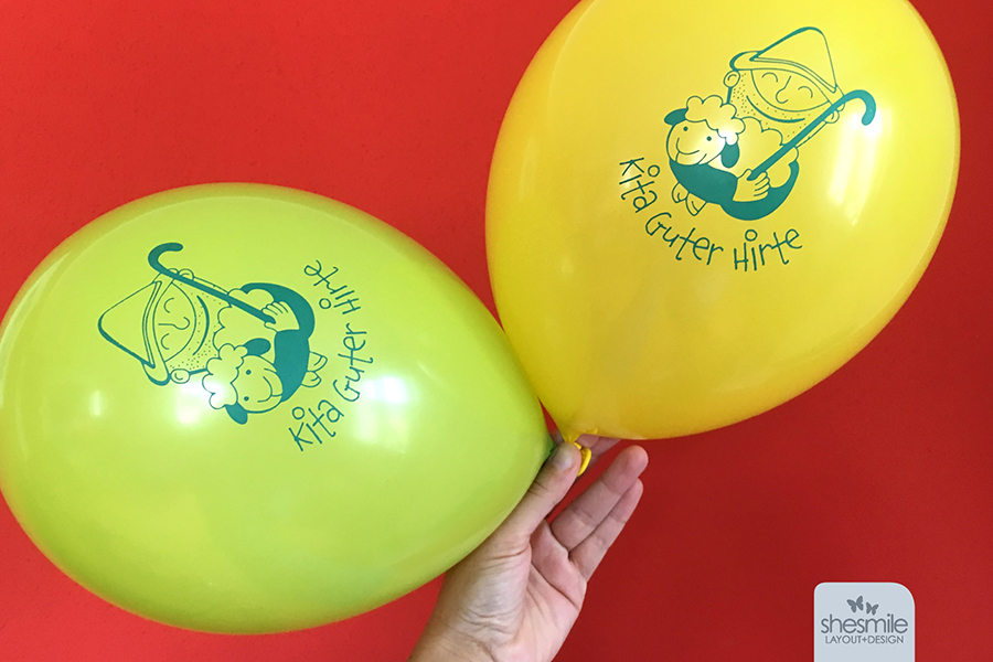 Kindertagesstätte "Guter Hirte" (Luftballons fürs Gartenfest)