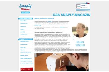 Behind the Scenes: shesmile im Snaply Magazin