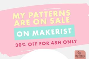 My patterns are on sale on makerist!