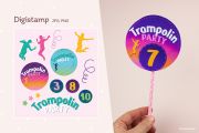 Trampolinparty (Digistamp)
