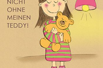 Betty mit dem Teddybär! (Eine Illustration von shesmile)