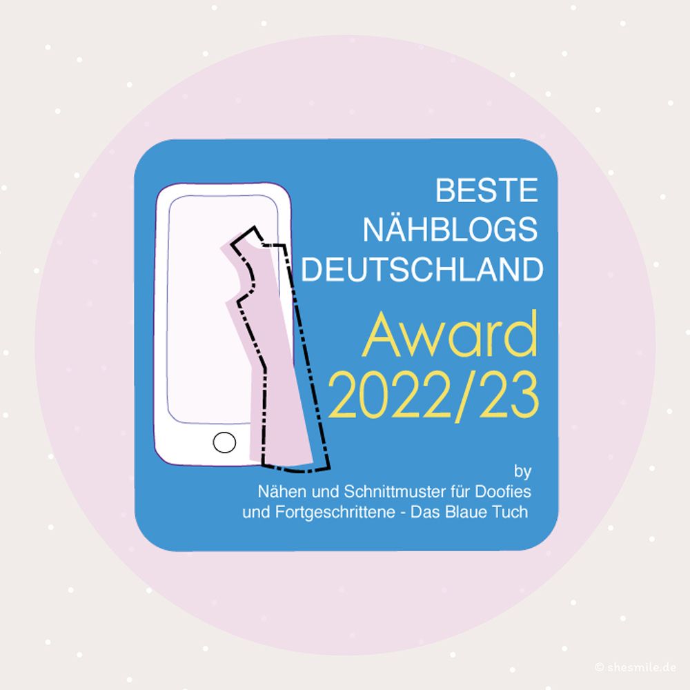 Beste Nähblogs Deutschland Award 2022/2023
