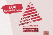 shesmile spendet 50€ an das Kinder- und Jugendhospiz Mitteldeutschland