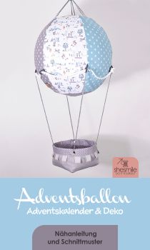 Pinterest-Pin: shesmile-Bestseller-Weekend mit dem Adventsballon