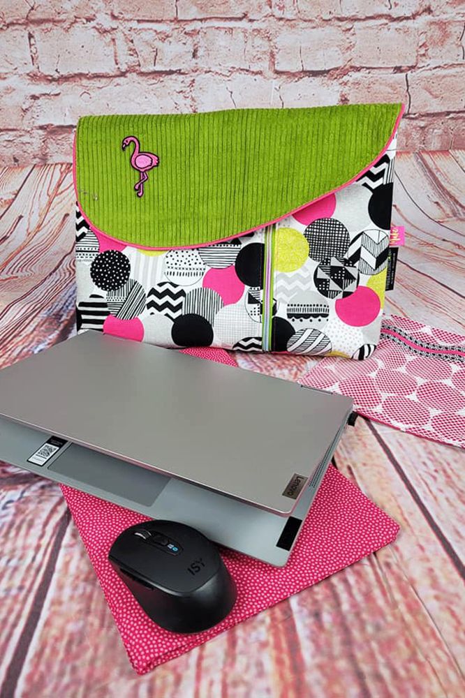Tasche Smartkram, Größe 14″, Schnittmuster und Nähanleitung von shesmile