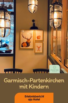 5 Nächte und 6 Tage haben wir Familienurlaub in den Bergen mit Pool im aja Hotel Garmisch-Partenkirchen verbracht. Reisetagebuch von shesmile Erlebnisse.
