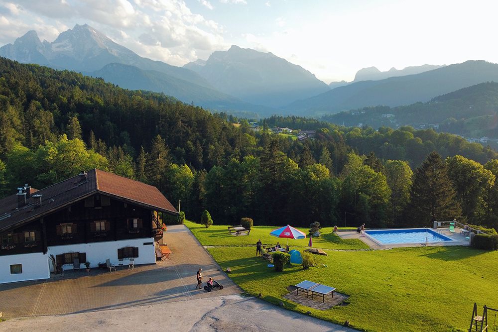 Familienauszeit in Berchtesgaden in der Ferienwohnung Pension Angerer Kederlehen