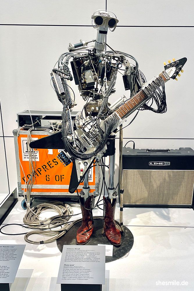 Roboter mit Gitarre Deutsches Museum München